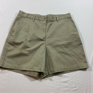 Lauren Ralph Lauren Shorts Woman’s 12P khakis pockets zipper Shorts